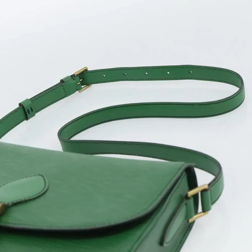Louis Vuitton Epi Saint Cloud GM Shoulder Bag Green